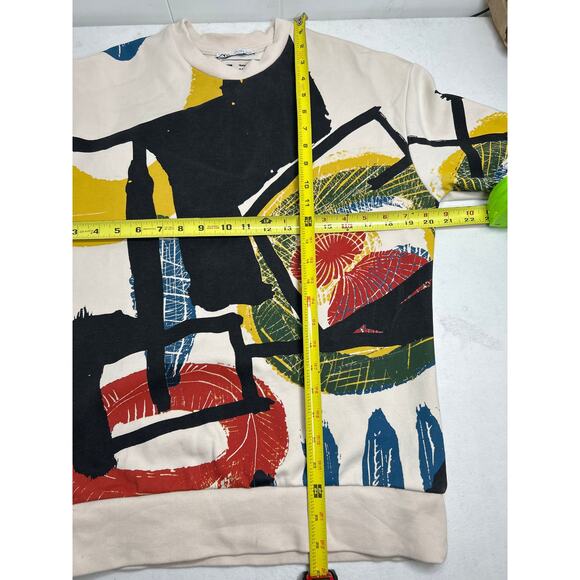 Zara Picasso Graphic Multi-Colored Sweatshirt, Men’s Size S - Picture 5 of 5